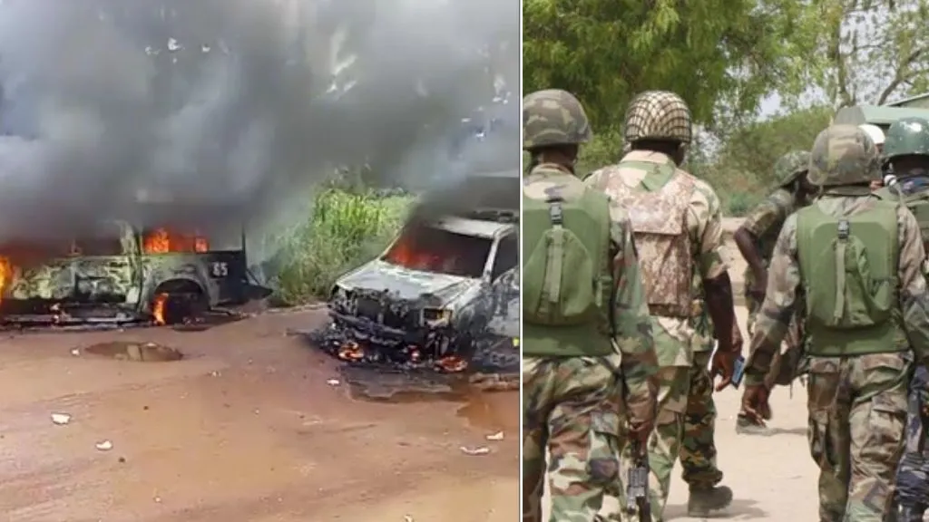 Panic in Imo as gunmen kill eight Nigerian soldiers and policemen Panic in Imo as gunmen kill eight Nigerian soldiers and policemen