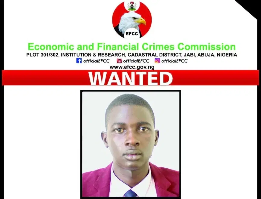EFCC declares man wanted for stealing agency’s car EFCC declares man wanted for stealing agency’s car