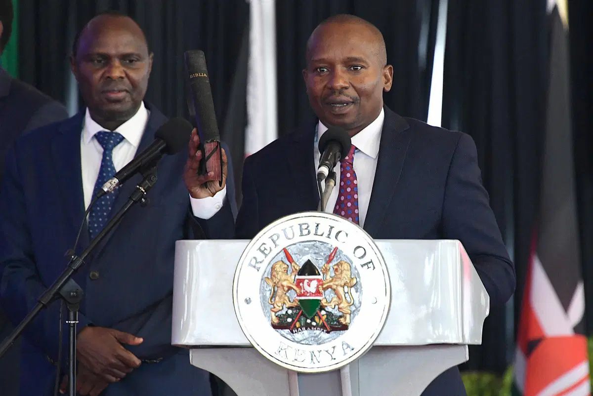 Kenya’s President, Ruto nominates interior minister as new deputy Kenya’s President, Ruto nominates interior minister as new deputy