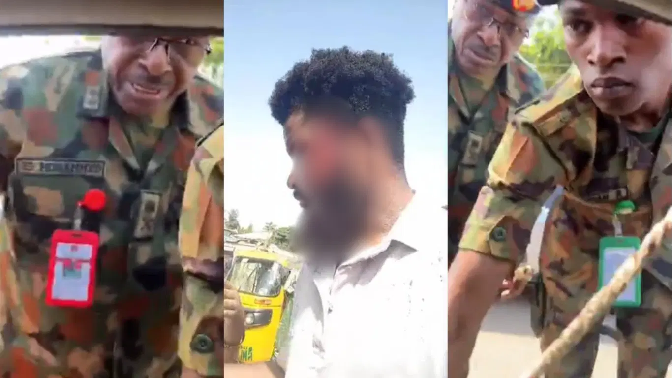 Viral video: Army boss orders investigation into brutalisation of Nigerian by soldiers Viral video: Army boss orders investigation into brutalisation of Nigerian by soldiers