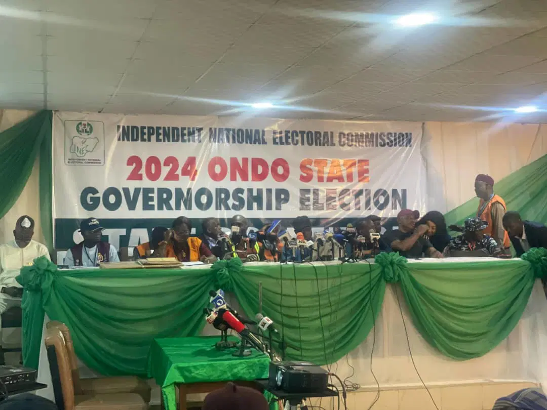 Ondo election: Aiyedatiwa leads in 15 councils announced, three more councils to be announced Ondo election: Aiyedatiwa leads in 15 councils announced, three more councils to be announced