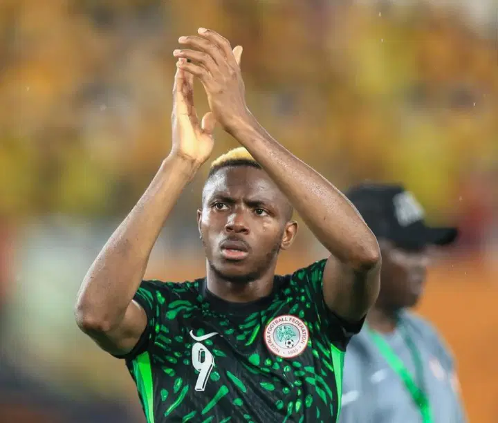 Osimhen makes history, becomes Super Eagles’ second joint-top scorer, equals Segun Odegbami Osimhen makes history, becomes Super Eagles’ second joint-top scorer, equals Segun Odegbami
