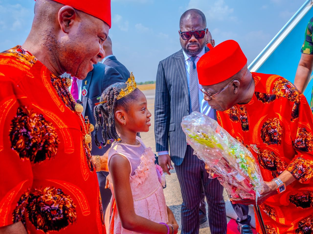 Tinubu arrives Enugu, to commission projects Tinubu arrives Enugu, to commission projects
