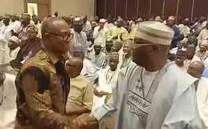 Chaos as Jigawa delegates disrupt Atiku, Obi coalition meeting Chaos as Jigawa delegates disrupt Atiku, Obi coalition meeting