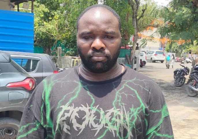 India arrests 37-year-old Nigerian for drug trafficking India arrests 37-year-old Nigerian for drug trafficking