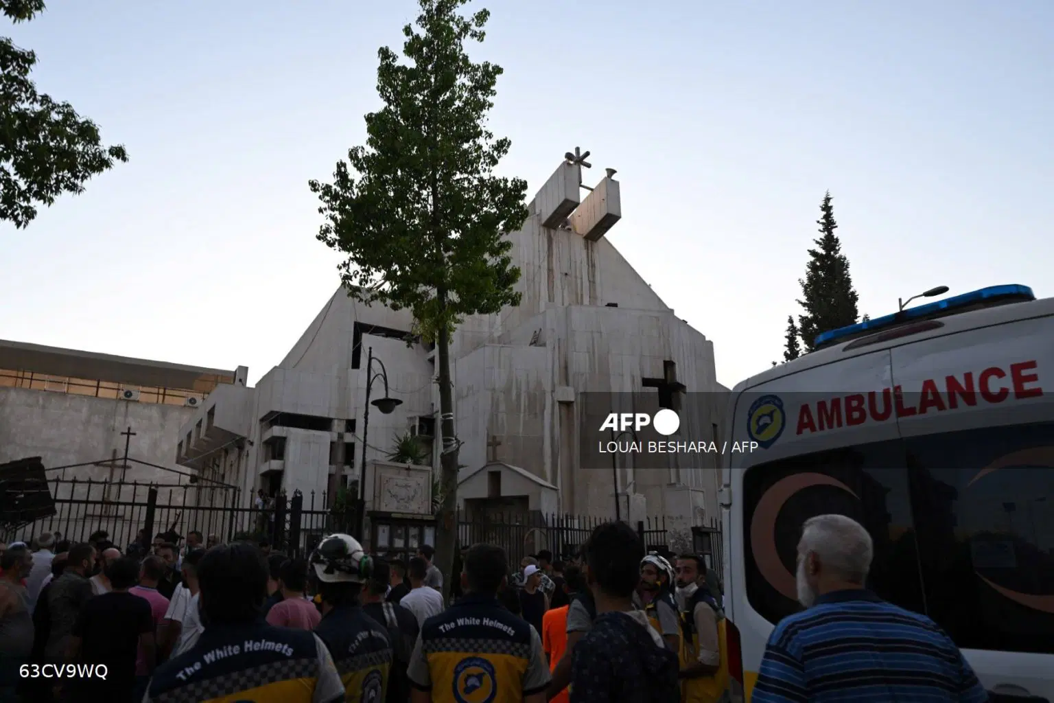 Suicide bomber attack church in Syria, kills 20 people