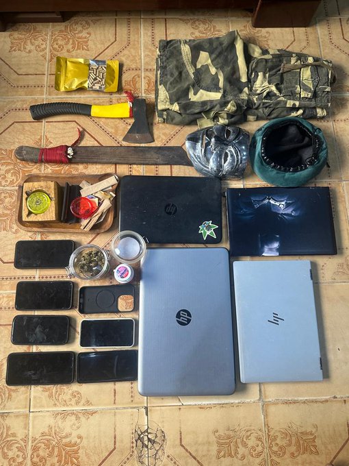 Police nab two for smoking on patrol van in Delta
