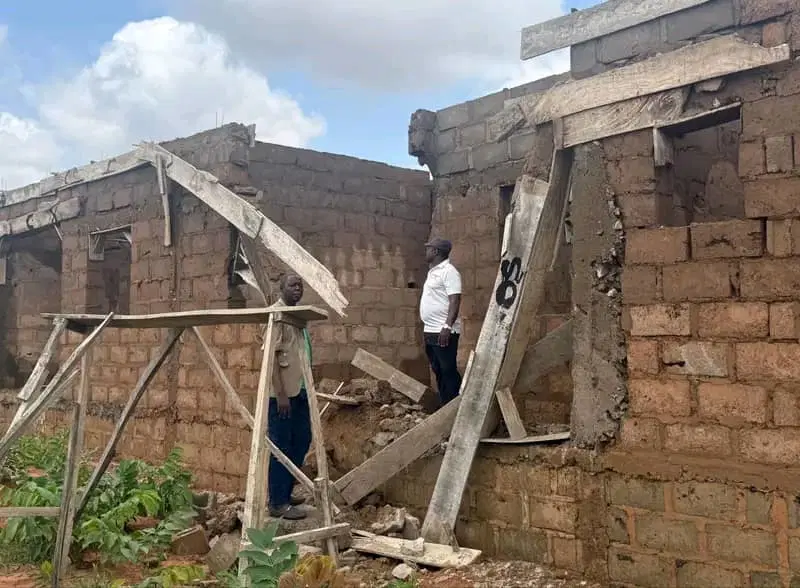 School building collapses days after contract was revoked in Nasarawa