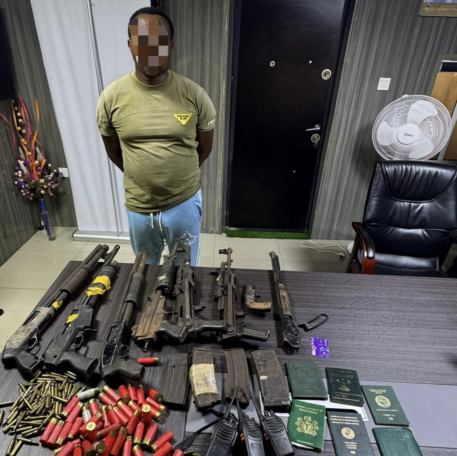 Lagos Police nab wanted assassin in Ogun, recover weapons Lagos Police nab wanted assassin in Ogun, recover weapons