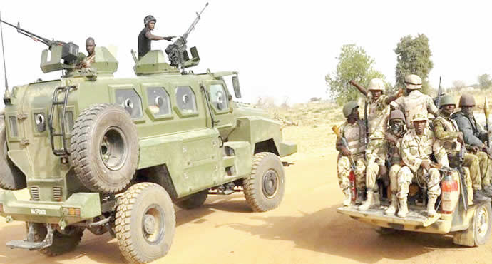 Military neutralises 43 terrorists, nabs 115 Military neutralises 43 terrorists, nabs 115
