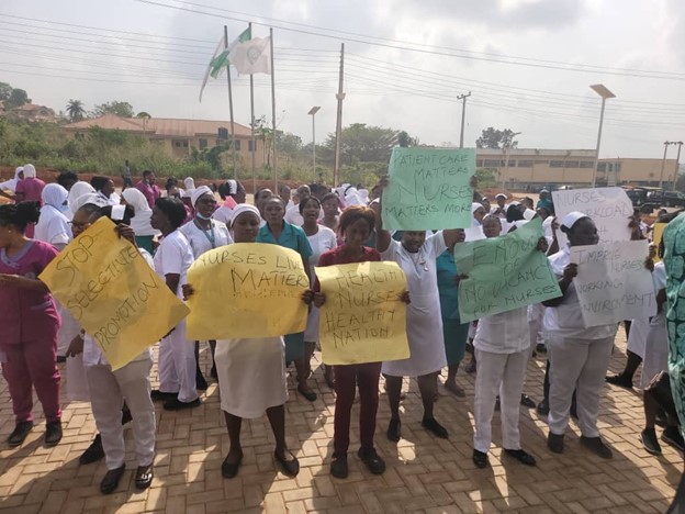 Nurses in Ogun protest poor work conditions