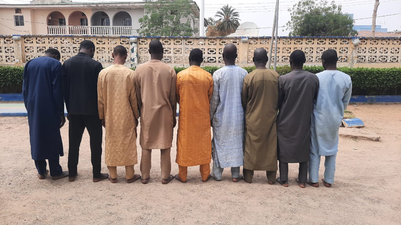 Police arrest nine suspected forex vendors in Kano Police arrest nine suspected forex vendors in Kano