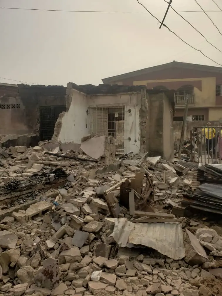 Four-year-old girl, three others hospitalised over cooking gas explosion in Lagos Four-year-old girl, three others hospitalised over cooking gas explosion in Lagos
