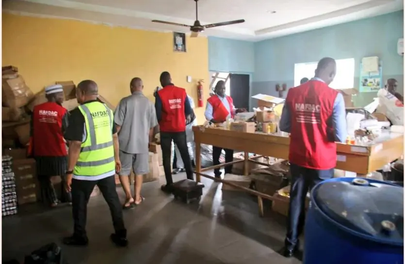 NAFDAC invaids counterfeit alcohol factory in FCT