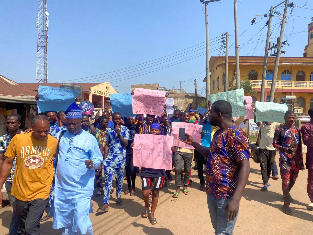Protest as Adeleke relocates airport project to hometown