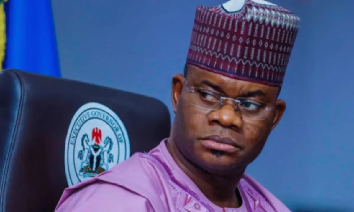 Court sends Yahaya Bello to Kuje Prison pending hearing of bail application