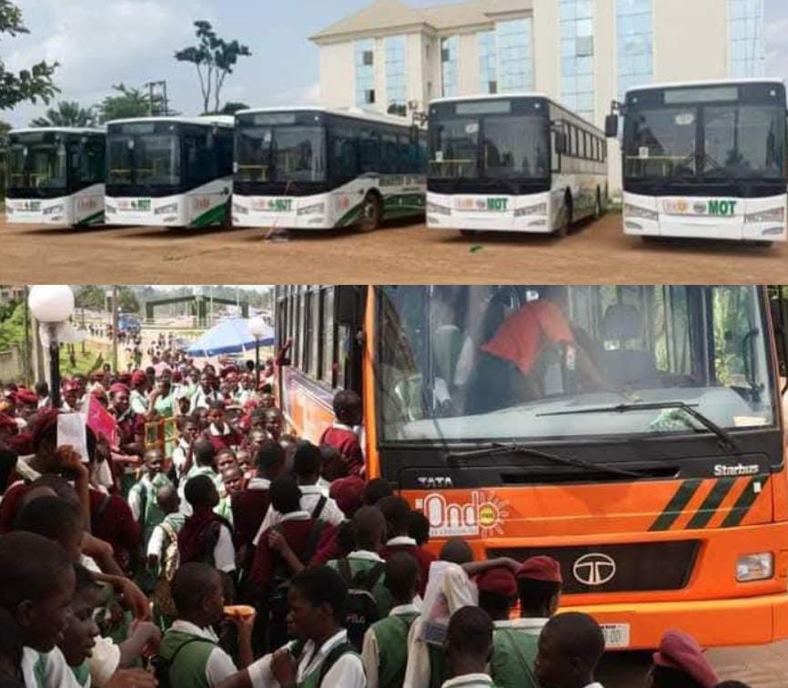 Ondo free school shuttle buses to resume on Monday, Jan 27