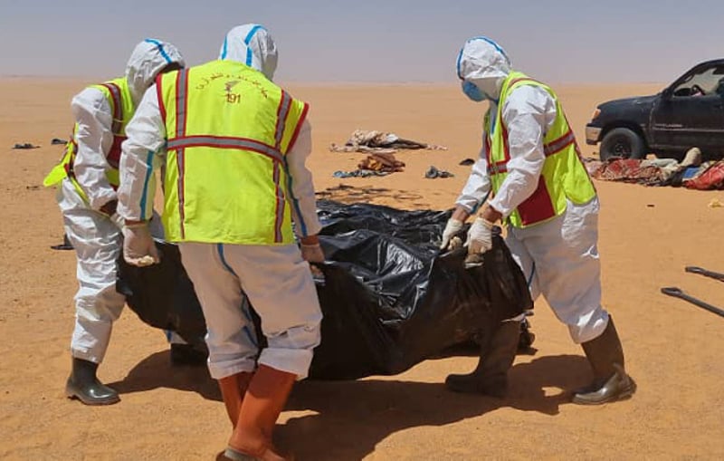 Libya recovers 11 bodies of migrants Libya recovers 11 bodies of migrants