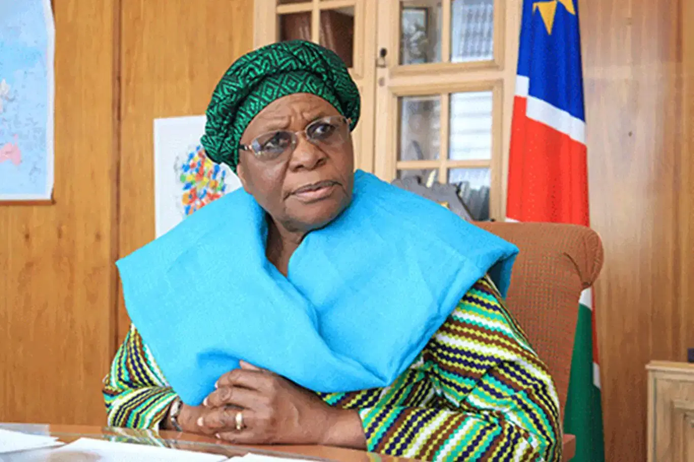 Namibia inaugurateS first woman president