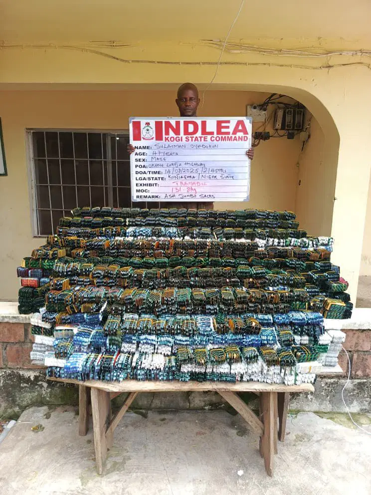 NDLEA apprehends drug Kingpin after three-year manhunt, intercepts N7.8bn opioids in Rivers