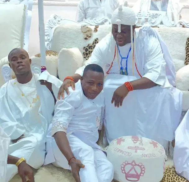 Sunday Igboho visits Ooni, seeks forgiveness Sunday Igboho visits Ooni, seeks forgiveness