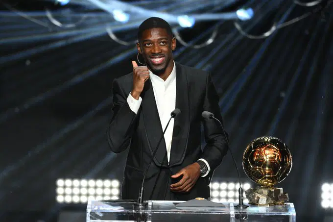 Dembele wins Ballon d’Or 2025 award