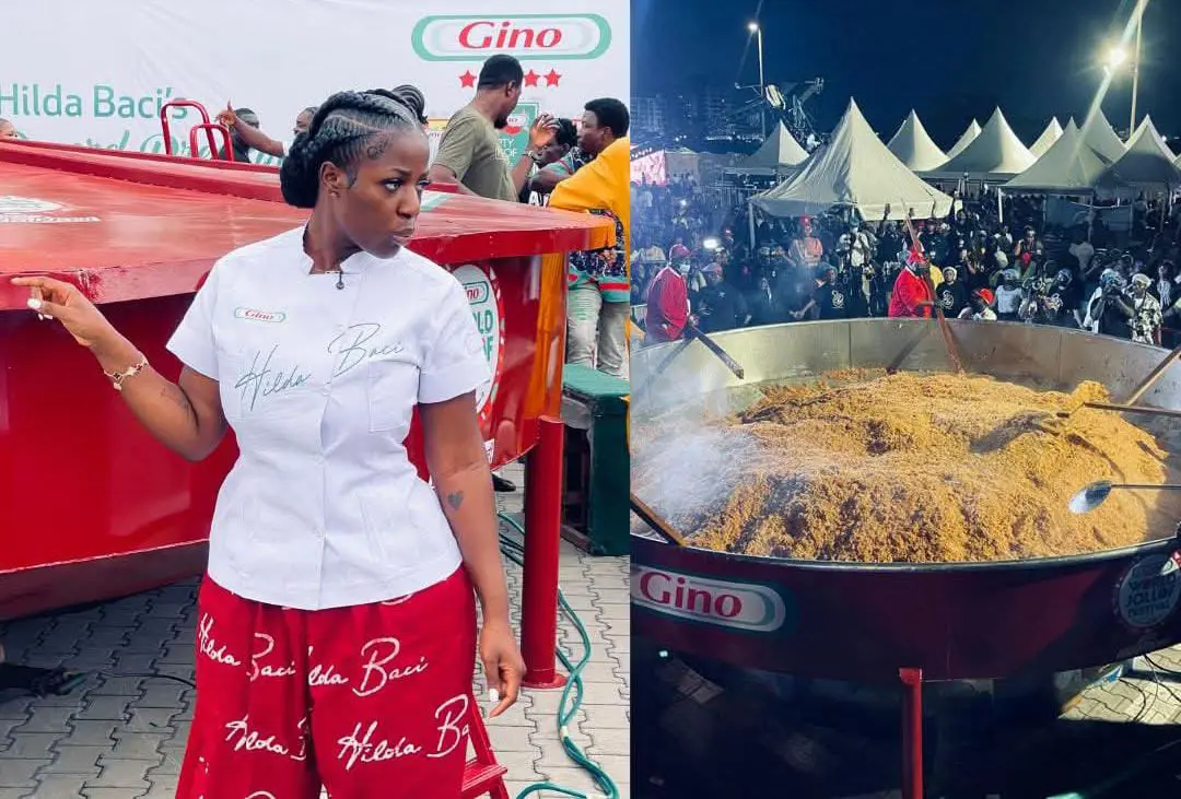 Guinness World Record confirms Hilda Baci’s award for largest pot of Jollof rice Guinness World Record confirms Hilda Baci’s award for largest pot of Jollof rice