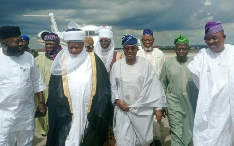 Sultan of Sokoto arrives Ibadan for Olubadan’s coronation