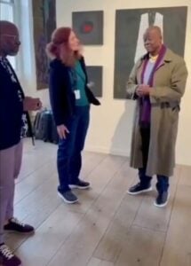 Ailing Finance Minister makes surprise appearance at London Art Fair Ailing Finance Minister makes surprise appearance at London Art Fair