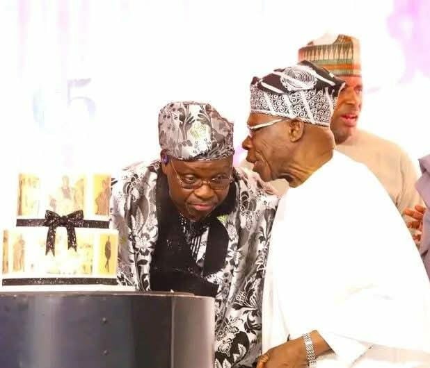 Fayose attacks Obasanjo over remarks at his birthday celebration Fayose attacks Obasanjo over remarks at his birthday celebration