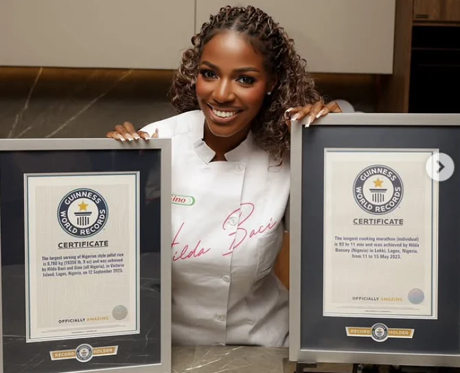 Hilda Baci now three-time Guinness World Record holder